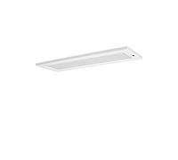 Luminaire LED : adapté pour le dessous des armoires, Cabinet LED Panel / 5 W, 220…240 V, angle de rayonnement: 110°, Blanc chaud, 3000 K, matériau de corps: acrylonit. butad. styrene (a, IP20, 8-pack