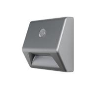 Luminaire LED alimenté par batterie: adapté au mur, NIGHTLUX© Stair / 0,25 W, 4.5 V, Blanc froid, 4000 K, matériau de corps: acrylonitrile butadiene styrene (abs), IP54, 6-pack