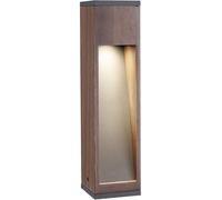 Luminaire LED extérieur Paulmann 94677 Poller Trabia 40 LED GU10 3.5 W bois