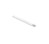 Emuca Luminaire LED Kaus – rechargeable par USB, avec interrupteur, L 400 mm, anodisé mat