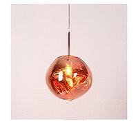 Luminaire Luminaires suspendus d'intérieur Luminaires suspendus modernes en verre de lave Lampe à suspension suspendue Boule à facettes en fonte Lustre en roche volcanique irrégulière pour salon Chamb