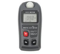Luminaire Lux-mètre D'illumination Numérique avec écran LCD, Plage de Mesure 0~200 000 Lux, Sélection d'unité Lux/FC pour les Maisons, L'agriculture, les Entrepôts, les