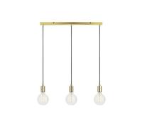 Plafonnier Markslojd Suspension SKY Laiton 3 ampoules hauteur 160 Cm