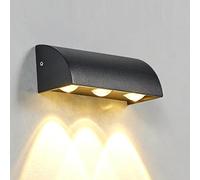 Luminaire Mural Applique Murale LED 3 W Imperméable Moderne En Aluminium pour Intérieur Et Extérieur pour Une Chambre Un Salon Une Salle de Bain Un Couloir Une Véranda Ou Un Escalier.