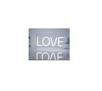 Luminaire Neon Led Lights Love Blanc