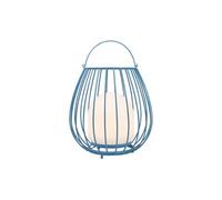 Luminaire nomade JIM TO-GO Métal Bleu, H.30.3 - IP54 - LED Module / Extérieur