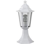 Luminaire Petit Lampadaire Extérieur Lanterne De Jardin Classique Lampe Sur Pied IP43 Blanc 2/2/801