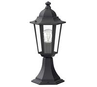 Luminaire Petit Lampadaire Extérieur Lanterne De Jardin Classique Lampe Sur Pied IP43 Noir 2/2/802