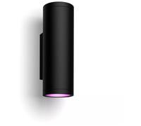 Luminaire Philips Hw&ca Appear Applique Ronde 2x8w Noir