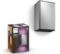 Luminaire Philips Hw&ca Resonate Applique Carré 2x8w Inox