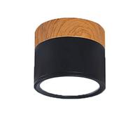 Luminaire Plafonnier LED Plafonniers De Plafond Fer Moderne Pour Salle Séjour Chambre À Coucher Enfants D'enfants Corridor Spot Light Home Fixture(Black,Warm,7W Not dimming)