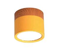 Luminaire Plafonnier LED Plafonniers De Plafond Fer Moderne Pour Salle Séjour Chambre À Coucher Enfants D'enfants Corridor Spot Light Home Fixture(YELLOW,Cold,7W Dimming)