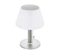 Luminaire solaire connecté SOLAR-Z LED 10X0,2W en matière synthétique argent D200mm