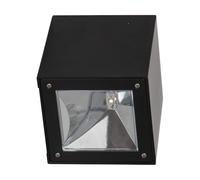 Luminaire solaire connecté SOLAR-Z LED 1X0,2W en matière synthétique noir 100x0x100mm