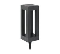 Luminaire solaire connecté SOLAR-Z LED 1X0,5W en matière synthétique noir 95x95x255mm