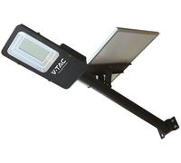 Luminaire solaire de rue à LED 50W IP65 couleur neutre 4000lm V-TAC