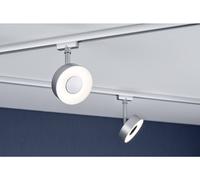 Luminaire sur rail haute tension Paulmann Circle URail LED intégrée 5 W LED chrome (mat)