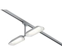 Luminaire sur rail haute tension Paulmann Dipper URail LED intégrée 16 W LED chrome (mat), blanc