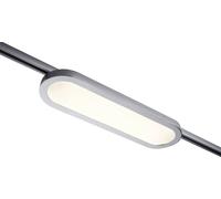 Luminaire sur rail haute tension Paulmann Panel Loop URail LED intégrée 7 W LED chrome (mat), chrome