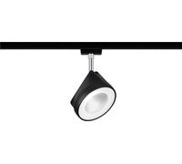 Luminaire sur rail haute tension Paulmann URail LED intégrée 14 W LED noir (mat), chrome