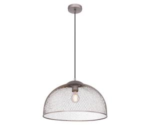 Luminaire suspendu cage projecteur chrome pendentif salon éclairage plafond treillis lampe Globo 54325H