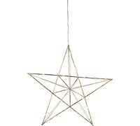 Luminaire suspendu festif LINE acier laiton LED 1,28W