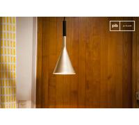 Luminaire suspendu finition dorée Bob