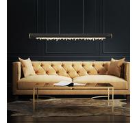 Luminaire Suspendu Holzleuchte Lampe Éclairage/Lampe de Salon Kristallleuchte