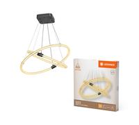 LEDVANCE Decor Celestio Lampe suspendue en polycarbonate ondulé avec LED et desi
