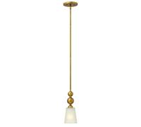 Luminaire Suspendu Plafonnier Suspensions Acier Verre en Laiton D 12,1 CM