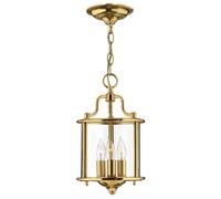 Luminaire Suspendu Plafonnier Suspensions Acier Verre en Laiton D 20 CM