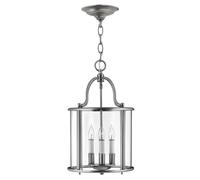 Luminaire Suspendu Plafonnier Suspensions Acier Verre Étain D 29,7 CM Salon