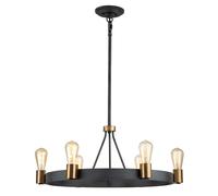 Luminaire Suspendu Plafonnier Suspensions Lampe Salle à Manger 6-Flammig D