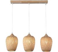 Luminaire suspendu rustique avec hauteur réglable en forme de cage en métal mat pour cuisine, îlot, salle à manger, chambre à coucher et foyer Base d'ampoule E27 x 5 (couleur : NO8)