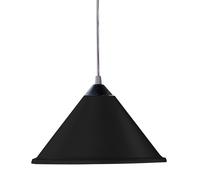 Luminaire suspendu salon plafonnier couloir lampe suspendue noir dans un ensemble comprenant des ampoules LED