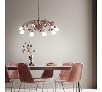 Luminaire Suspendu Vintage Rouille Suspension Cuisines Lustre Plafonnier D 60 CM