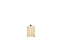 Luminaire Suspension en Bambou et Métal D 28 x H 36 cm