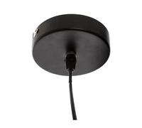 Luminaire Suspension En M?Tal Filaire Noir D 58 Cm Noir