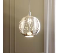 Lucande - Hayley 1 Suspension Ø9 Clear/Chrome