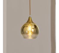 Luminaire suspension en verre Monte Eko-Light, dimmable, doré, Salon / Salle à manger, Verre, Moderne, Suspension en verre