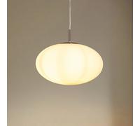 Lindby Suspension en verre Sonika à intensité variable e. a. pour Salon & Salle manger (1 lampe,à E27), Luminaire Lampe plafond Plafonnier Suspendue