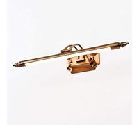 Luminaires de Miroir de Salle de Bains Réglables, Applique Murale LED Lampe avec Tête de Lampe Pivotante à 240 °, Applique Murale Intérieur en Métal Vintage pour Chambre Salon, 3000K Blanc Chaud, 65cm