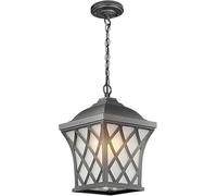 Luminaires de Pendentif extérieur pour Le Porche extérieur Plafond Suspendu lanternes imperméables Fermier Lustre en Plein air