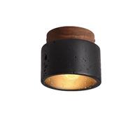 Luminaires du Milieu du siècle, plafonniers encastrés en Pierre Naturelle, plafonniers Modernes du Milieu du siècle, plafonniers de Porche Avant de Ferme, plafonniers Vintage en Bois Rustique pou