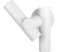 Luminaires extérieurs - Appliques murales réglables - IP44 - boîtier blanc - 6 Watt - 620 lumens - 3000K