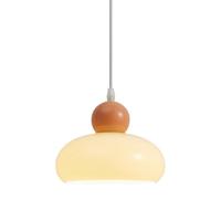 Luminaires Lustre Lampes Suspendues Lampe À Suspension Industrielle Moderne Verre Avec Abat-Jour En Verre 1 Lumière Pour Îlot de Cuisine, Chambre, Salle Den, Salle À Manger, Couloir
