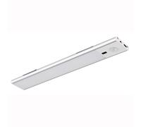 Luminaires sous meuble Lampe de cuisine LED dimmable capteur bande de cuisine L 24 cm argent