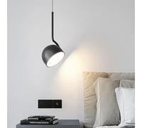 Luminaires Suspendus à LED 10 W en Fer, éclairage d'intérieur européen Minimaliste à tête Unique, luminaire décoratif pour hôtel, Villa, Restaurant, Maison