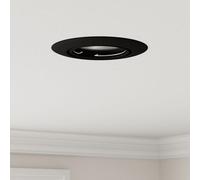 Luminaires Vidaxl Ensemble De 6 Noir Plastique 9 Cm Moderne