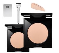 Luminance Under Eye Brightener Concealer,Eye Brightener Powder,Effectively Cover Dark Circles,Moisturize and Blend Perfectly with Makeup (02, 2pcs)
